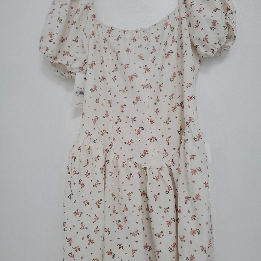 Corseted Bodice Mini Dress